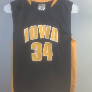 University of Iowa basketball Jersey #34
